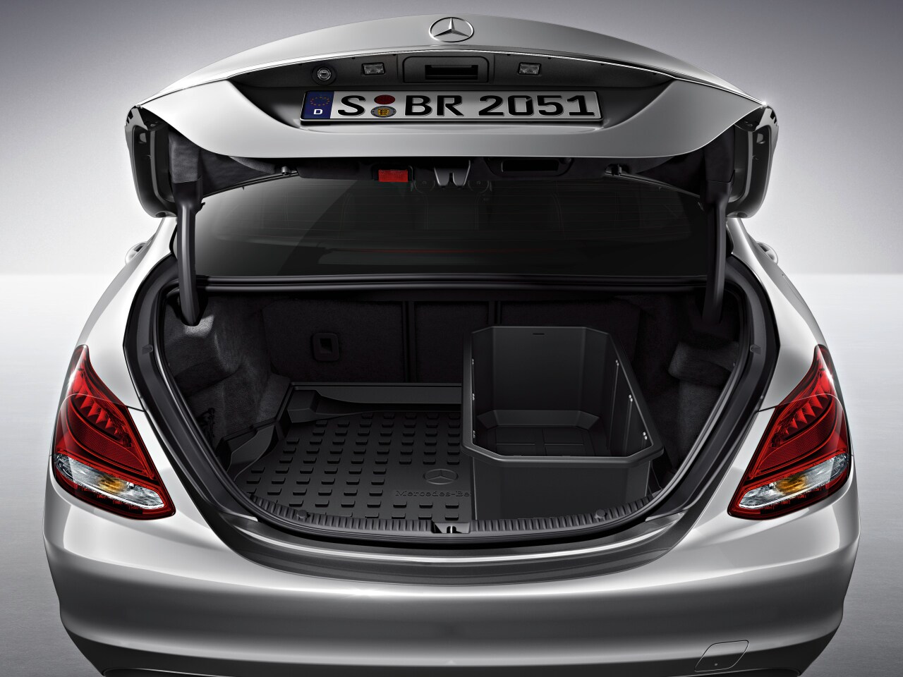 Kofferraumwanne, flach, ohne Durchlademöglich