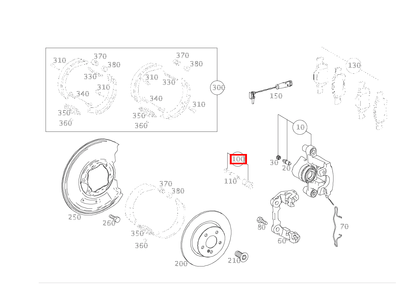 TEILESATZ FUEHRUNGSBUCHSE Teilesatz E 500/550 CABR. 207 TEILESATZ FUEHRUNGSBUCHSE Teilesatz E 500/550 CABR. 207