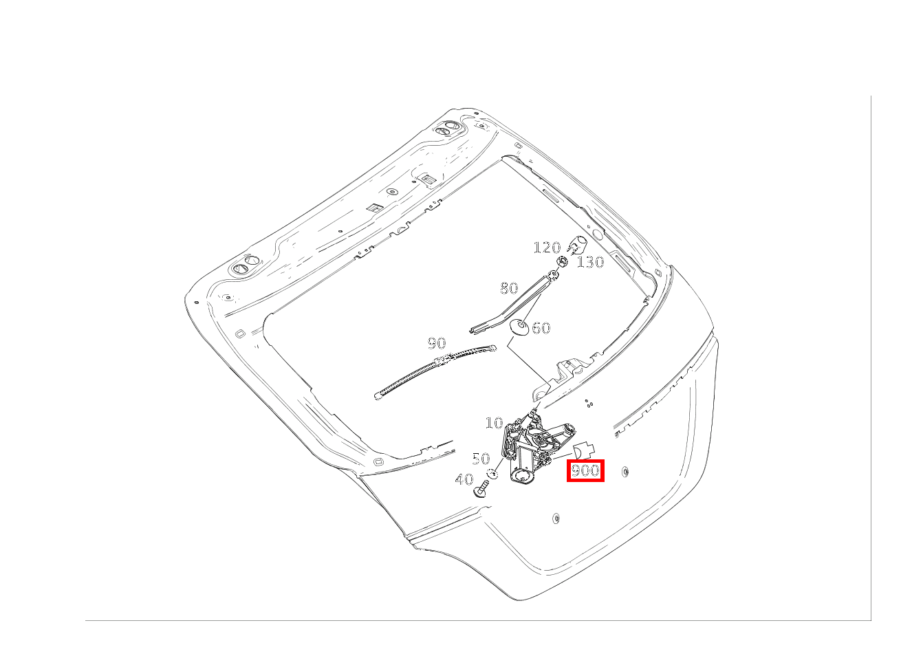 Stecker WISCHERMOTOR AN RUECKWANDTUER M6/4; 3-PIN MCP2.8 CLS 250 Shooting Brake BlueTEC 4MATIC 218