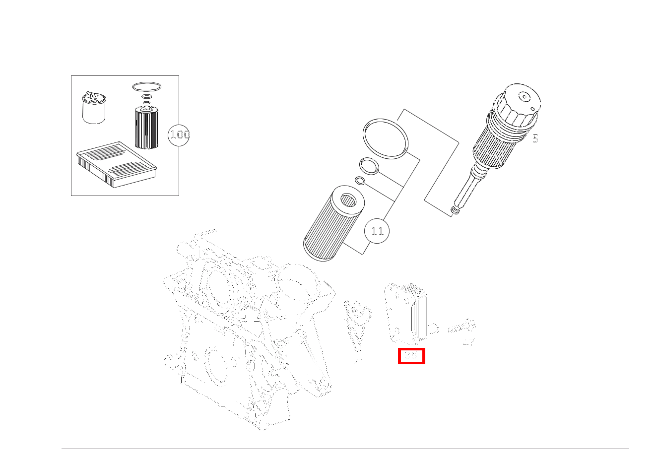 Ölkühler OEL-/WASSERWAERMETAUSCHER 906 Ölkühler OEL-/WASSERWAERMETAUSCHER 906