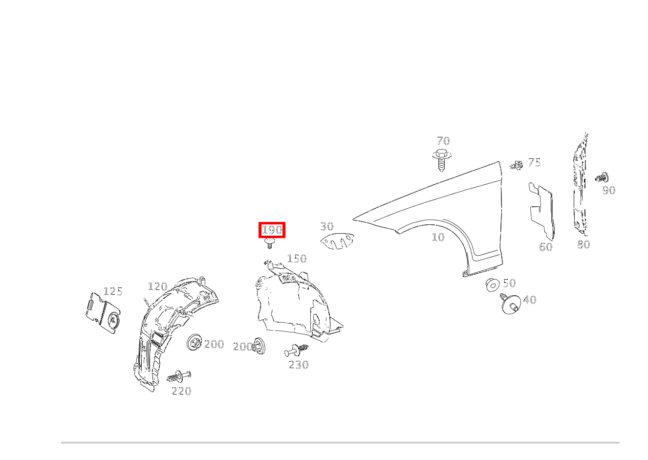 Stopfen ABDECKUNG RECHTS Mercedes-AMG CLS 53 4MATIC+ 257
