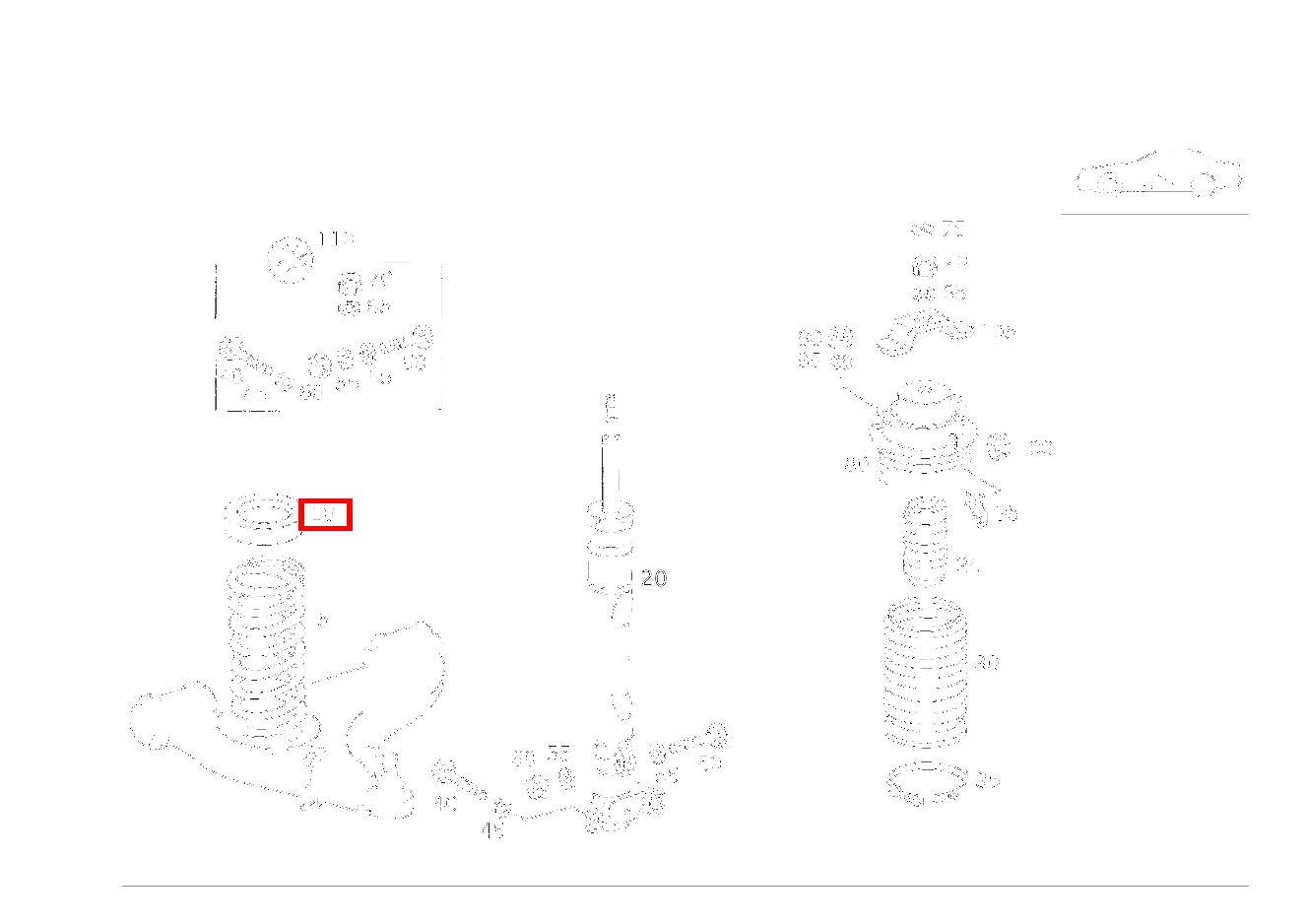 Schraubenfederbeilage NACH BEDARF;NOPPENZAHL: 3 (18 MM) SL 600 Roadster mit Automatik 129 Schraubenfederbeilage NACH BEDARF;NOPPENZAHL: 3 (18 MM) SL 600 Roadster mit Automatik 129