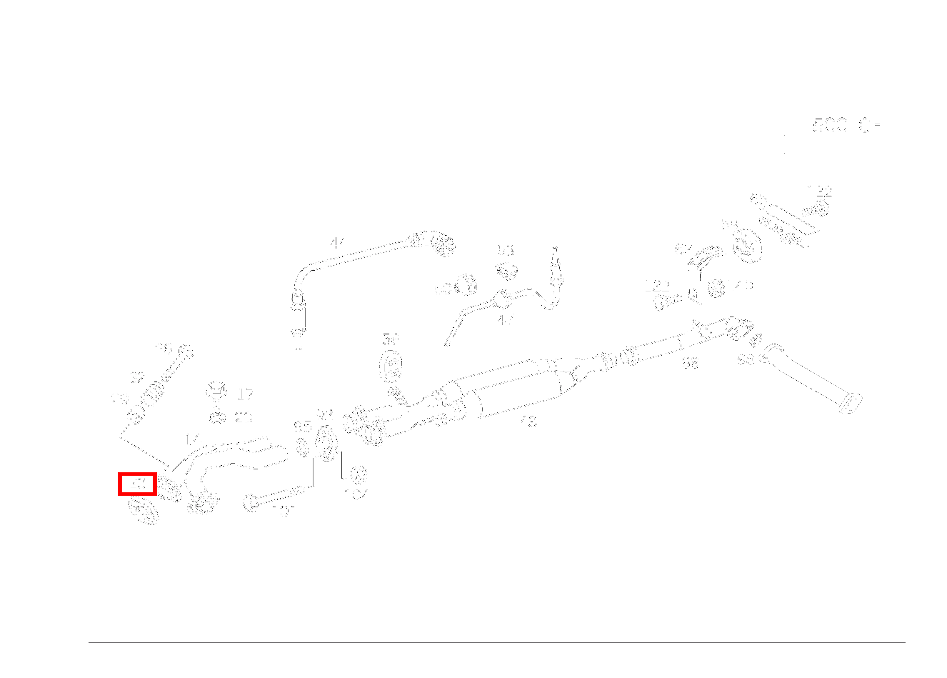 Flansch AUSPUFFROHR AN AUSPUFFKRUEMMER 500 GE G 500 463