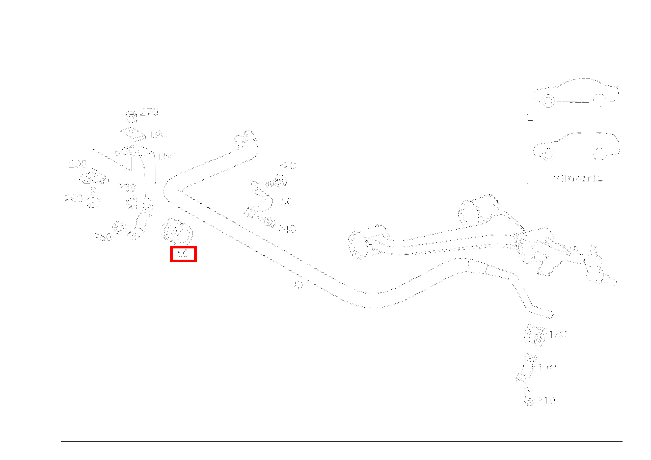 Gummilager DREHSTAB AN RAHMEN E430 T 4-MATIC 210