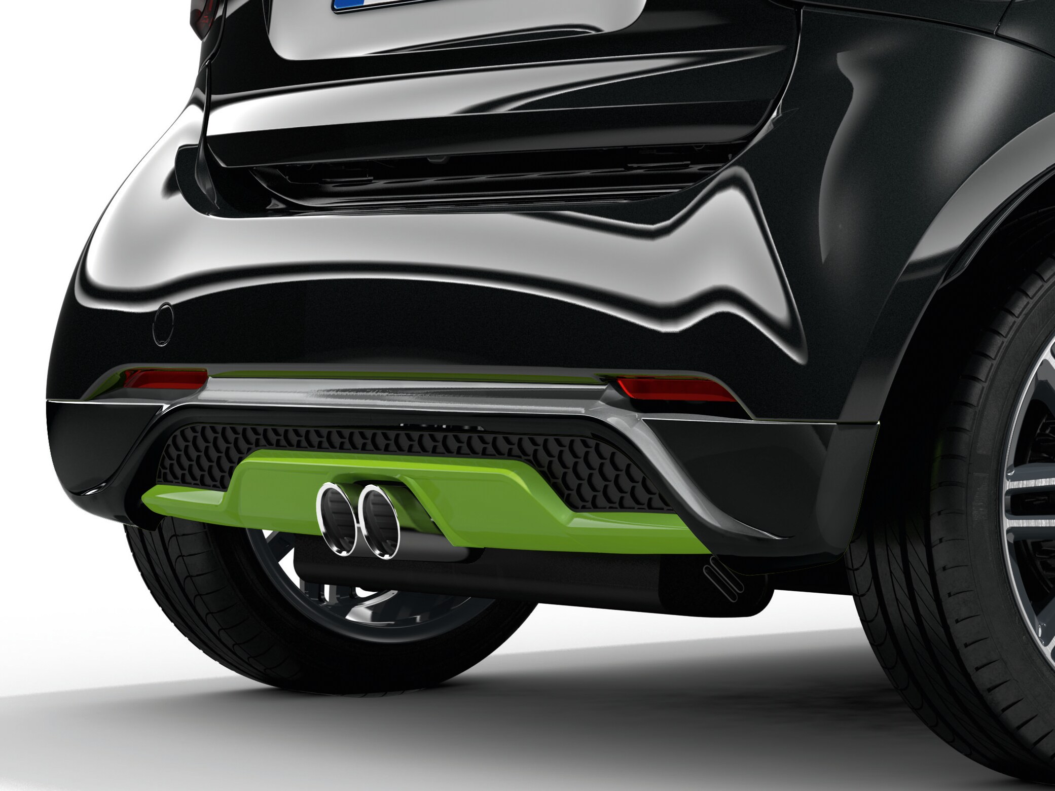 BRABUS Sportauspuffanlage, fÃ¼r 66 kW