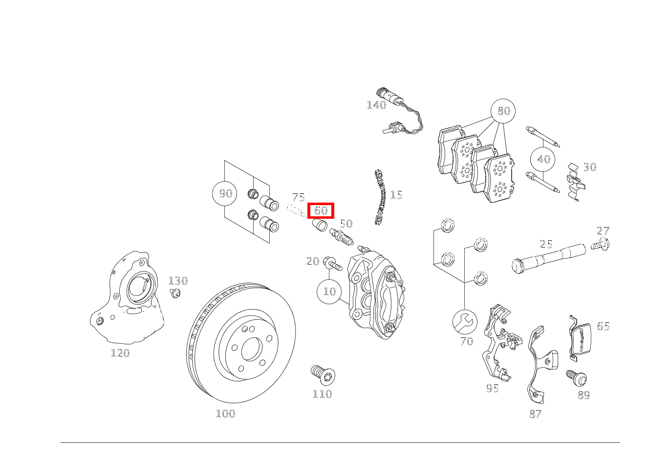 Kappe Entlüftungsventil Vorderachse CL500 4M BE 216