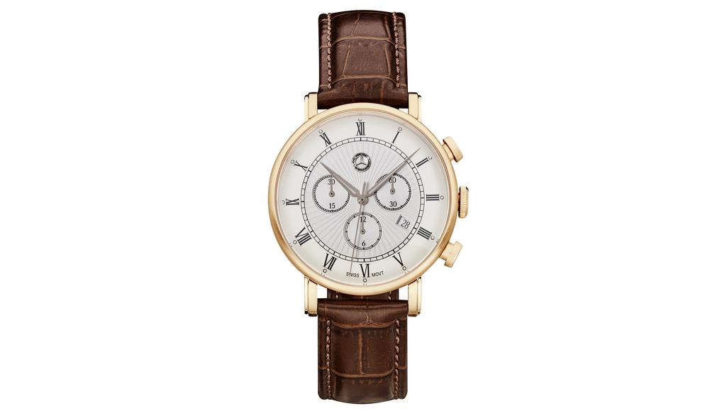 Chronograph Herren, Classic Retro Gold | B66041617