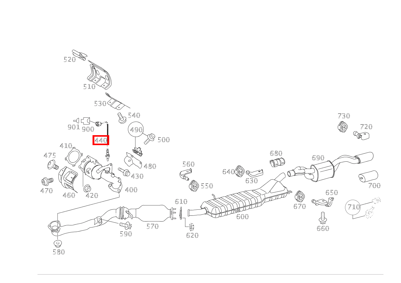 Lambdasonde NACH KATALYSATOR A 200 TURBO COUPE 169 Lambdasonde NACH KATALYSATOR A 200 TURBO COUPE 169
