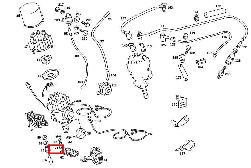 Federscheibe 280 SEL 4.5 108