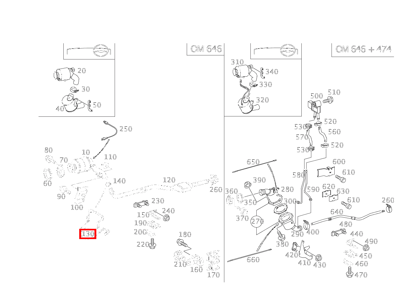 Feder AUSPUFFROHR AN VORKATALYSATOR C 220 d T-Modell 205