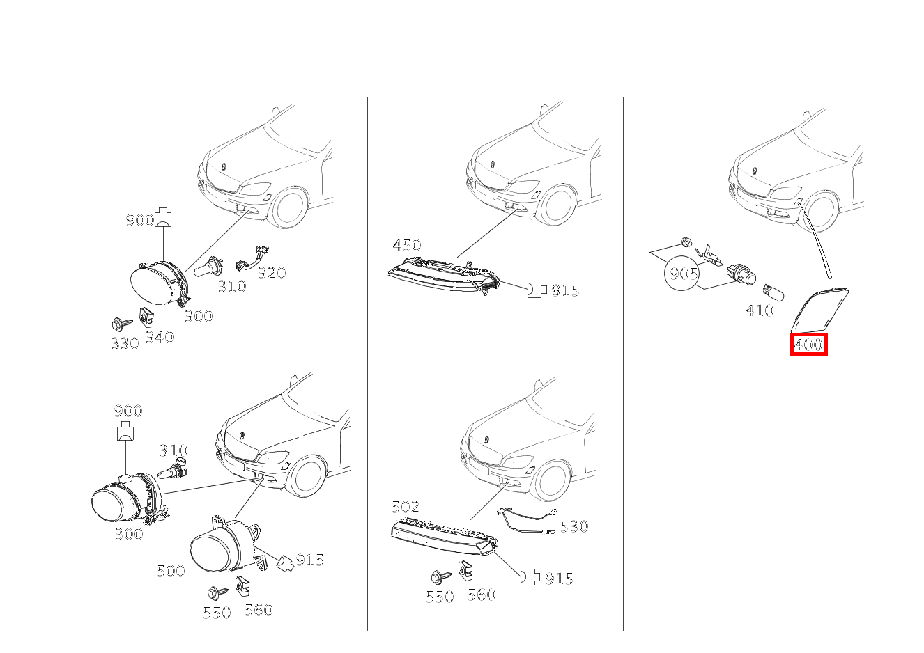 Blinkleuchte SEITENMARKIERUNGSLEUCHTE LINKS C180K 204 Blinkleuchte SEITENMARKIERUNGSLEUCHTE LINKS C180K 204