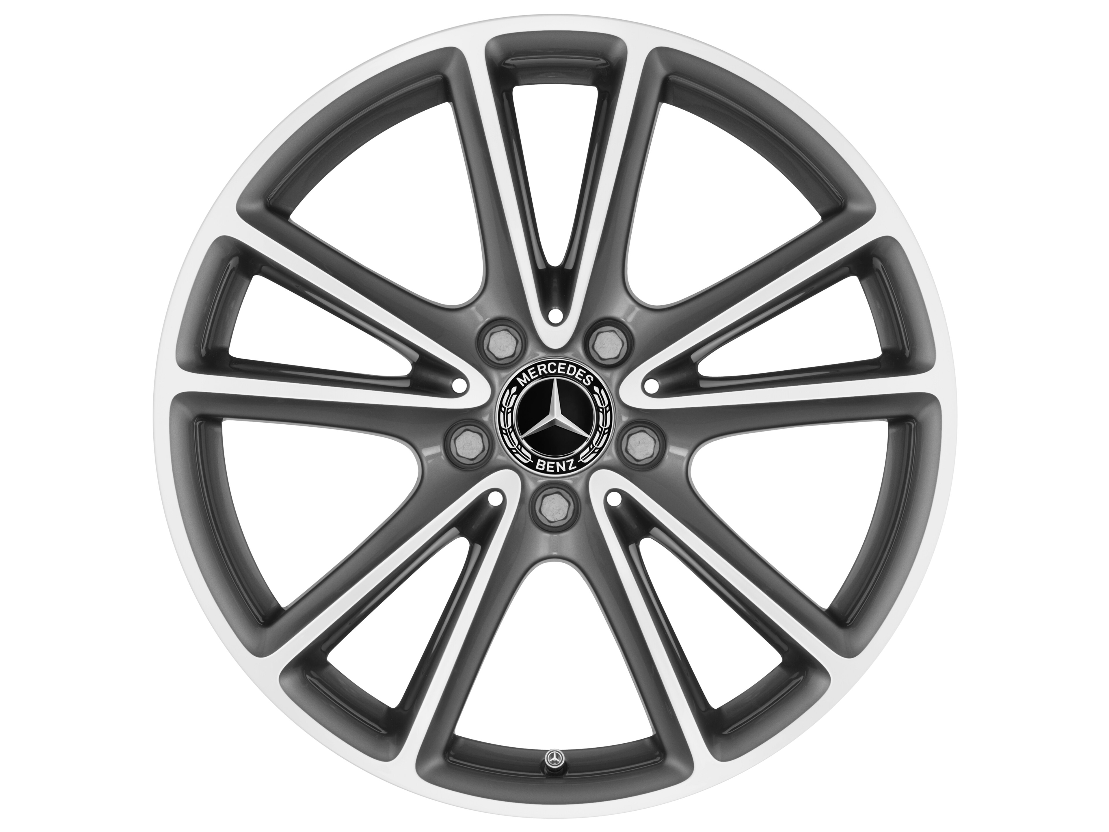 5-Doppelspeichen-Rad, 45,7 cm (18 Zoll), glan