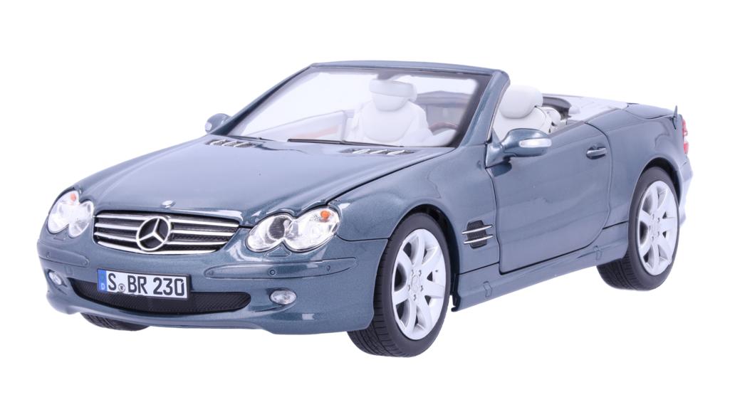 SL 500 R 230 (2001-2006) topasblau, Norev, 1:18