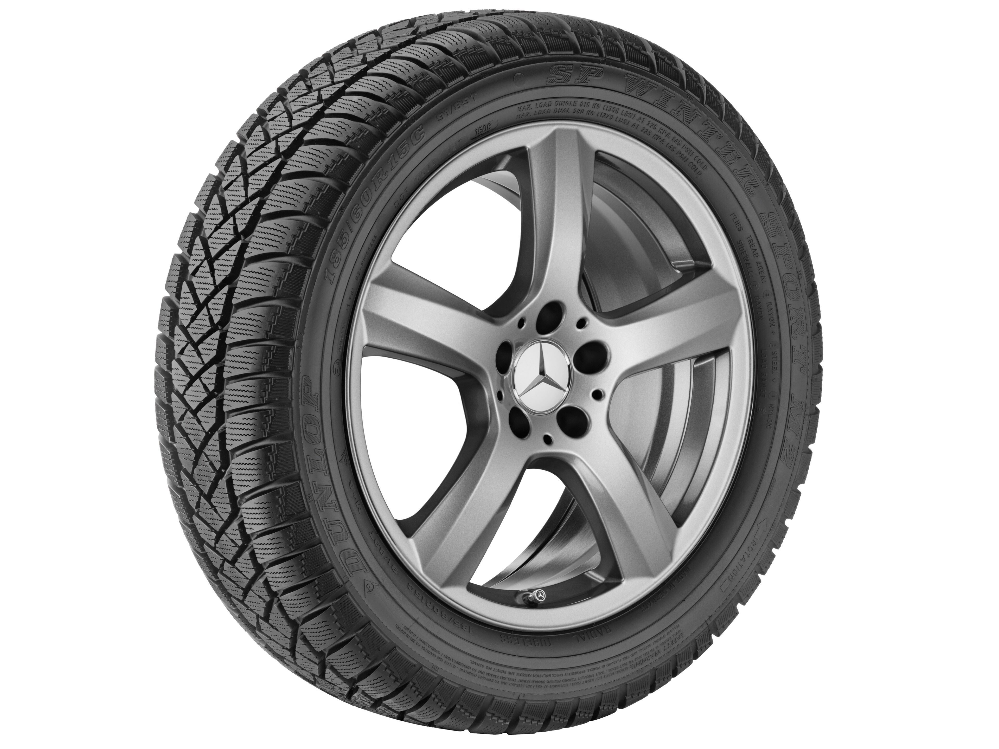 Mercedes-Benz - MB 9-Speichen-Rad, 16 Zoll MB 9-Speichen-Rad, 16 Zoll