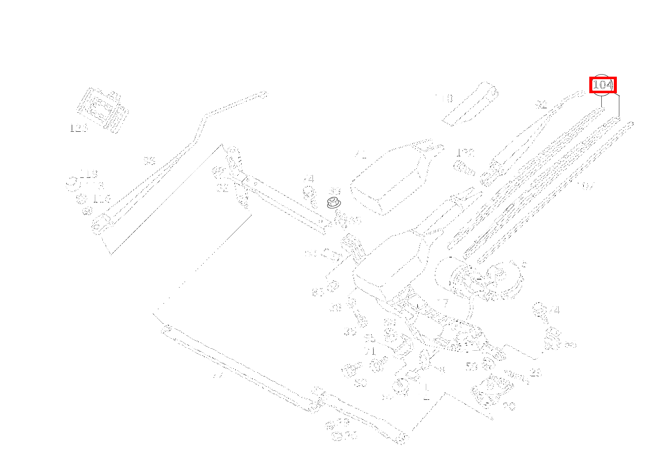 Wischerblatt WISCHERSET, FAHRER- UND BEIFAHRERSEITIG S 600 Coupé 140