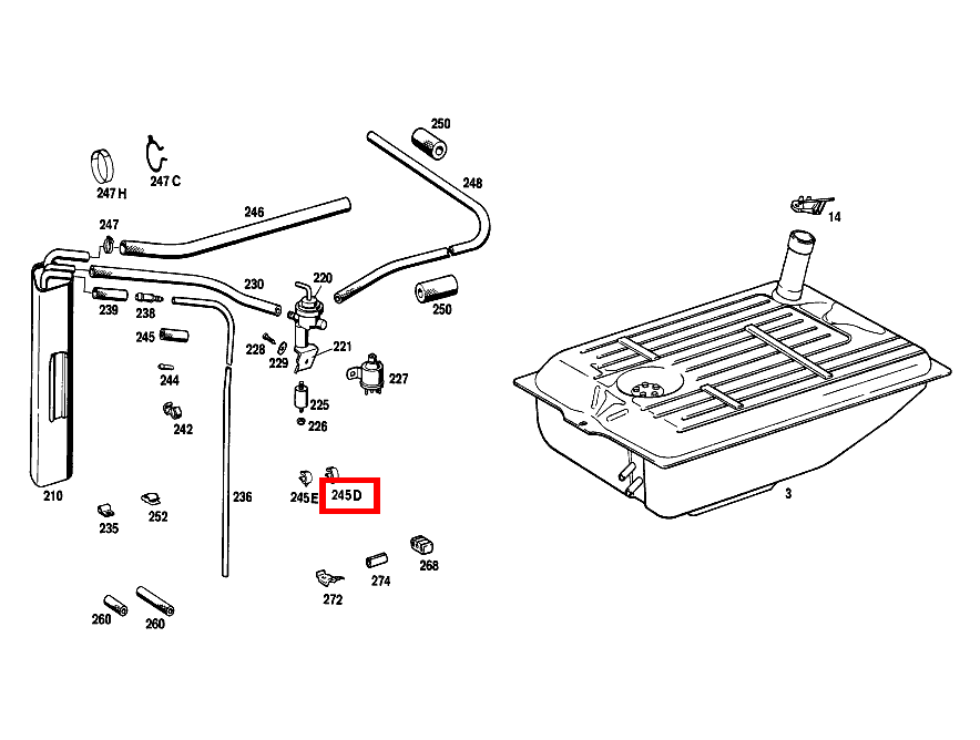 SCHLAUCHHALTER 280 C 114 SCHLAUCHHALTER 280 C 114