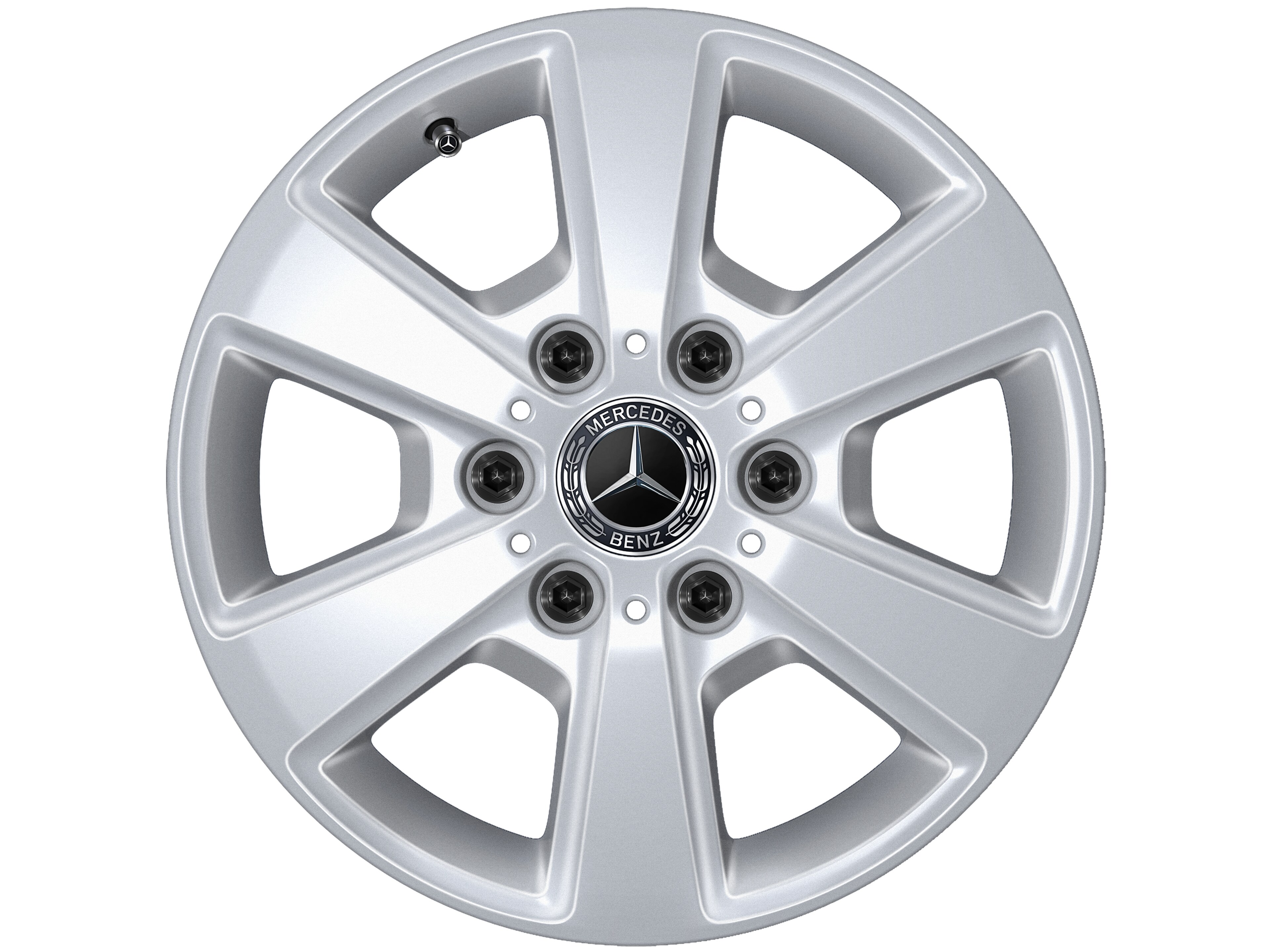 Mercedes-Benz - 6-Speichen-Rad, 40,6 cm (16 Zoll) 6-Speichen-Rad, 40,6 cm (16 Zoll)