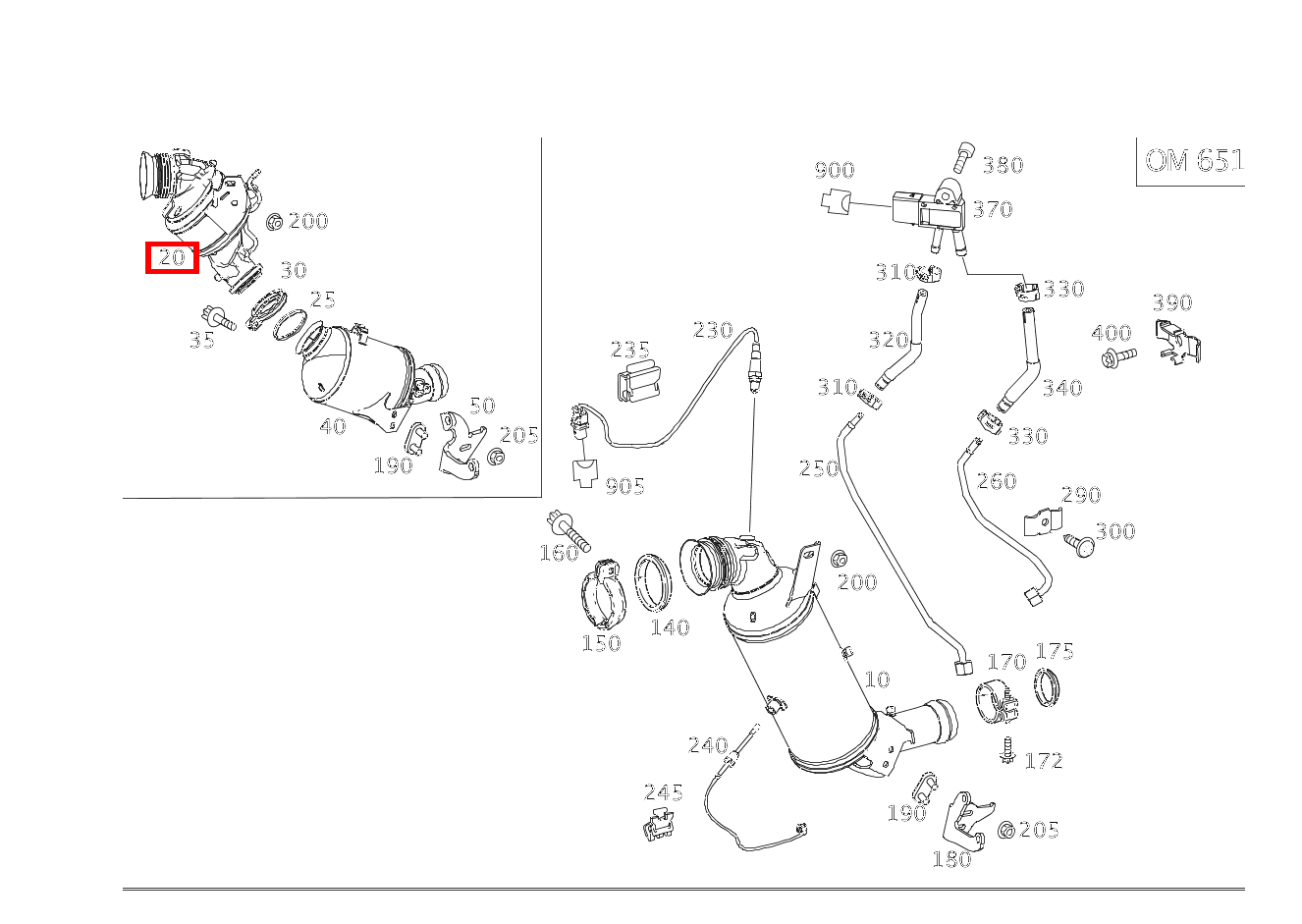 Katalysator CLS250CDI BE 218 Katalysator CLS250CDI BE 218