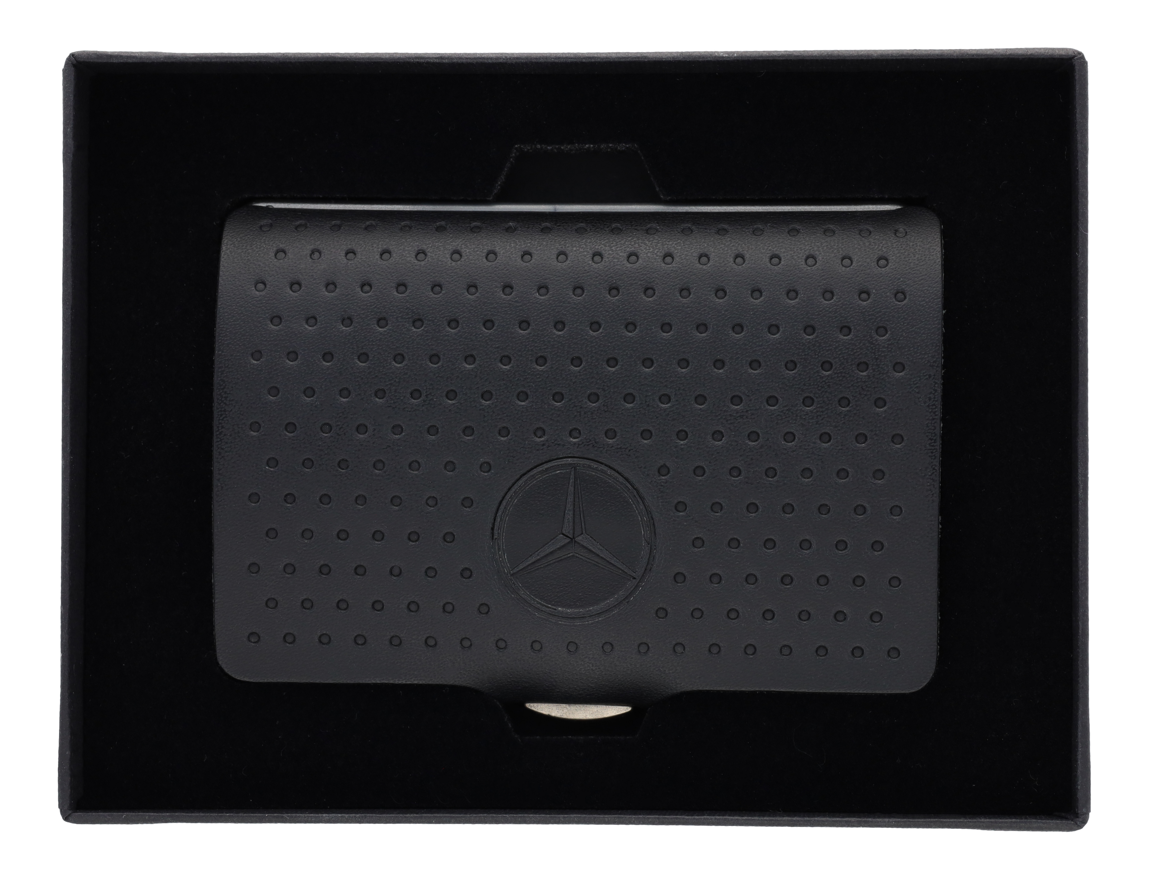 I-CLIP the wallet schwarz, Kunststoff / Rindleder