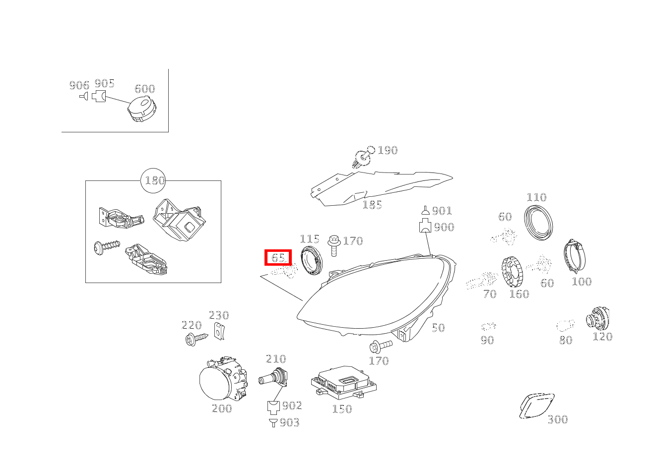 Glühlampe ABBIEGELICHT; H7 12V-55W B 200 Turbo Sports Tourer 245 Glühlampe ABBIEGELICHT; H7 12V-55W B 200 Turbo Sports Tourer 245