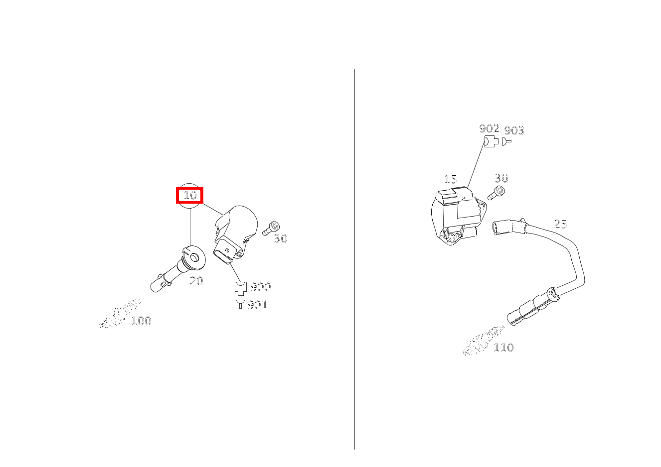 Zündspule GLK350 4M 204