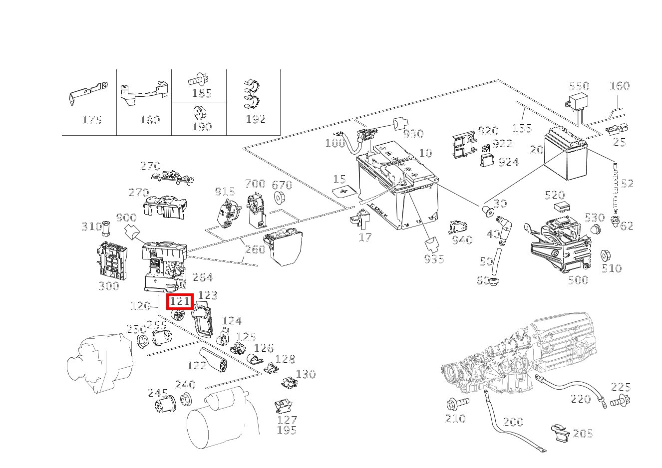 Gummiring C350TCDI 4M BE 204 Gummiring C350TCDI 4M BE 204
