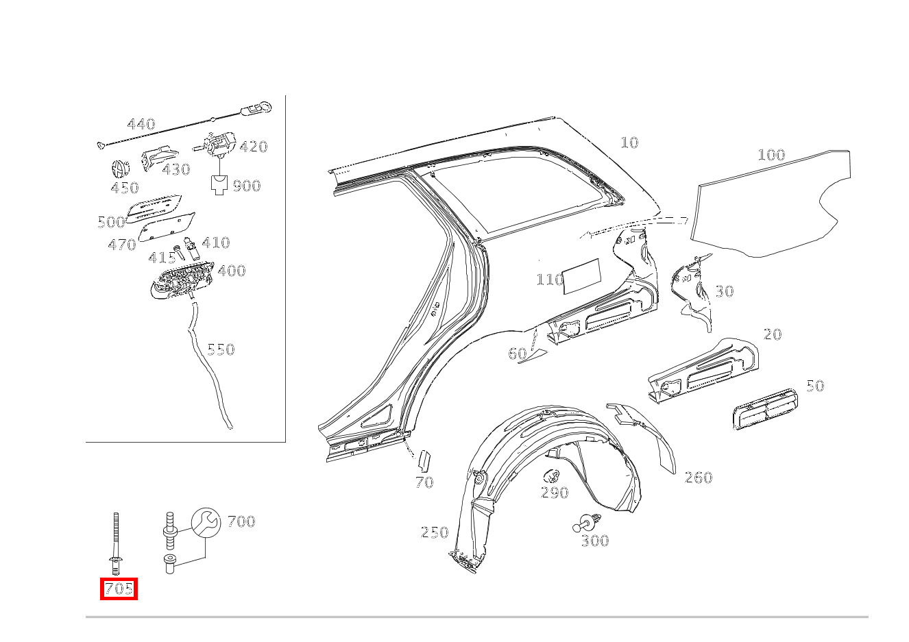 Blindniet REPARATURLOESUNG; 6,4 X 12MM / 1-3,5MM E 200 Limousine 213 Blindniet REPARATURLOESUNG; 6,4 X 12MM / 1-3,5MM E 200 Limousine 213