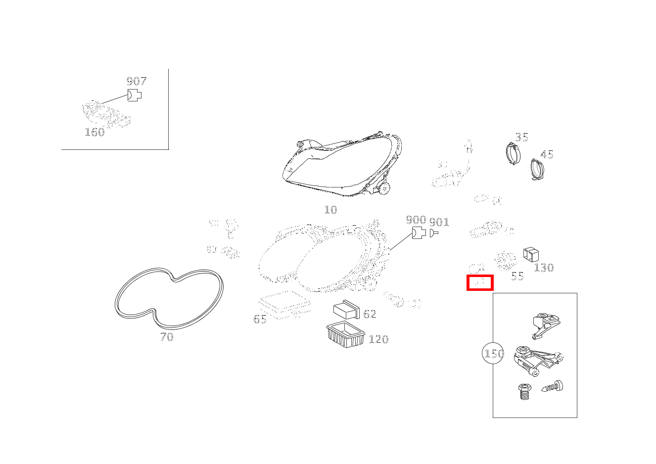 Glühlampe BLINKLEUCHTE; 12V 24W SL500 230