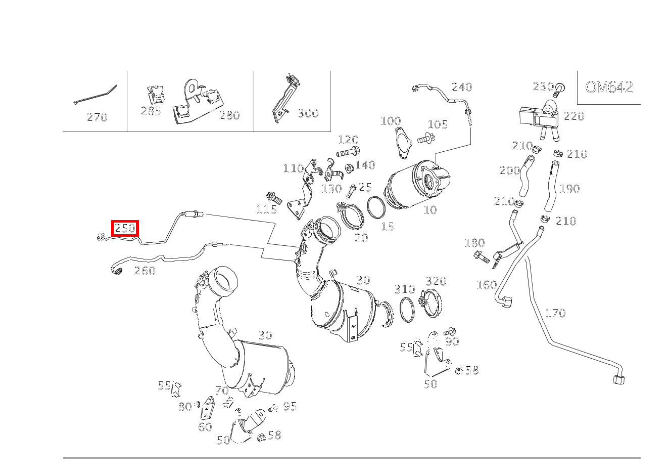 Lambdasonde PARTIKELFILTER E 350 d 4MATIC Cabriolet 238 Lambdasonde PARTIKELFILTER E 350 d 4MATIC Cabriolet 238