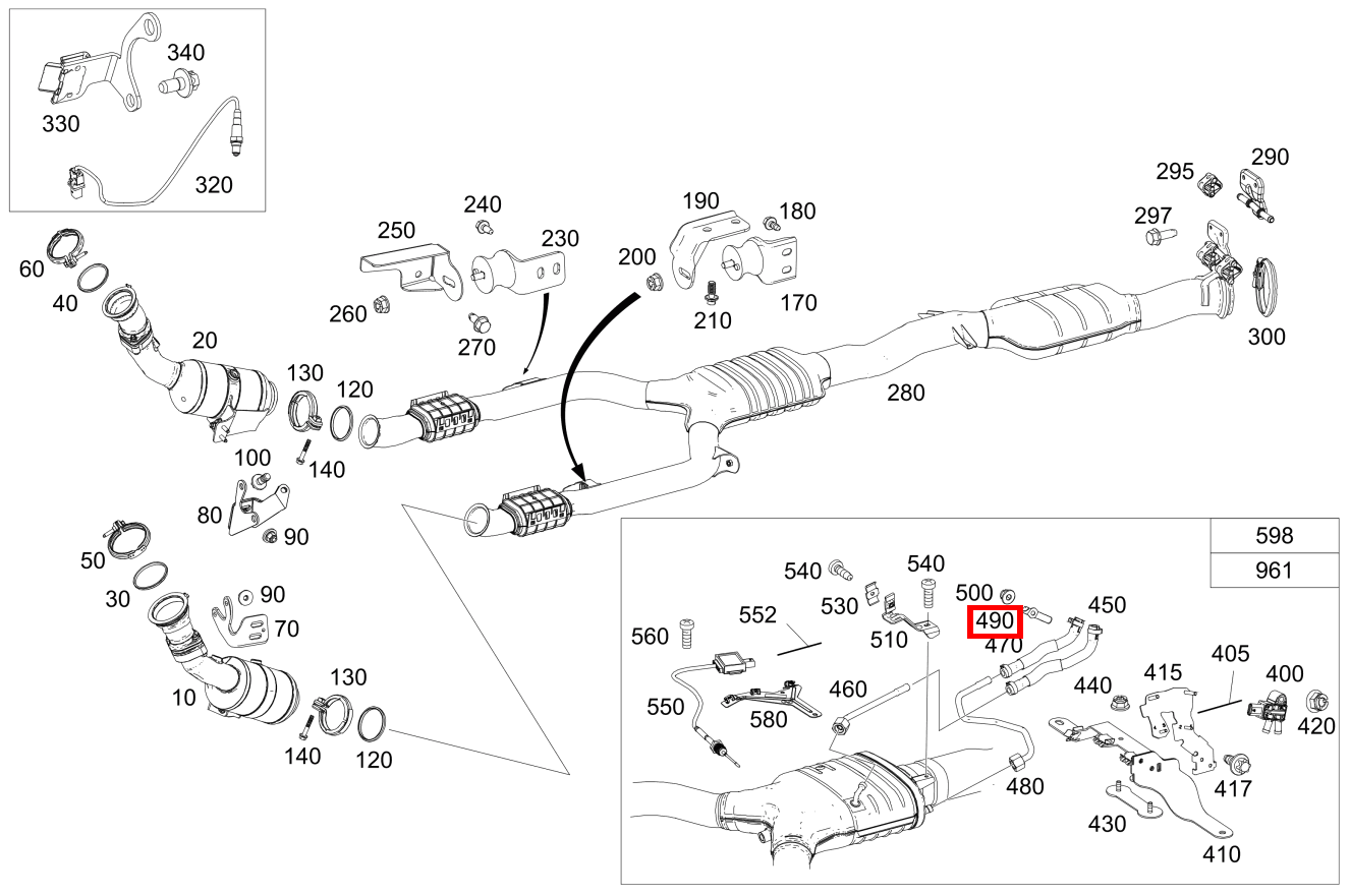 VERDREHSICHERUNG Verdrehsicherung Mercedes-AMG GLC 43 4MATIC Coupé 253