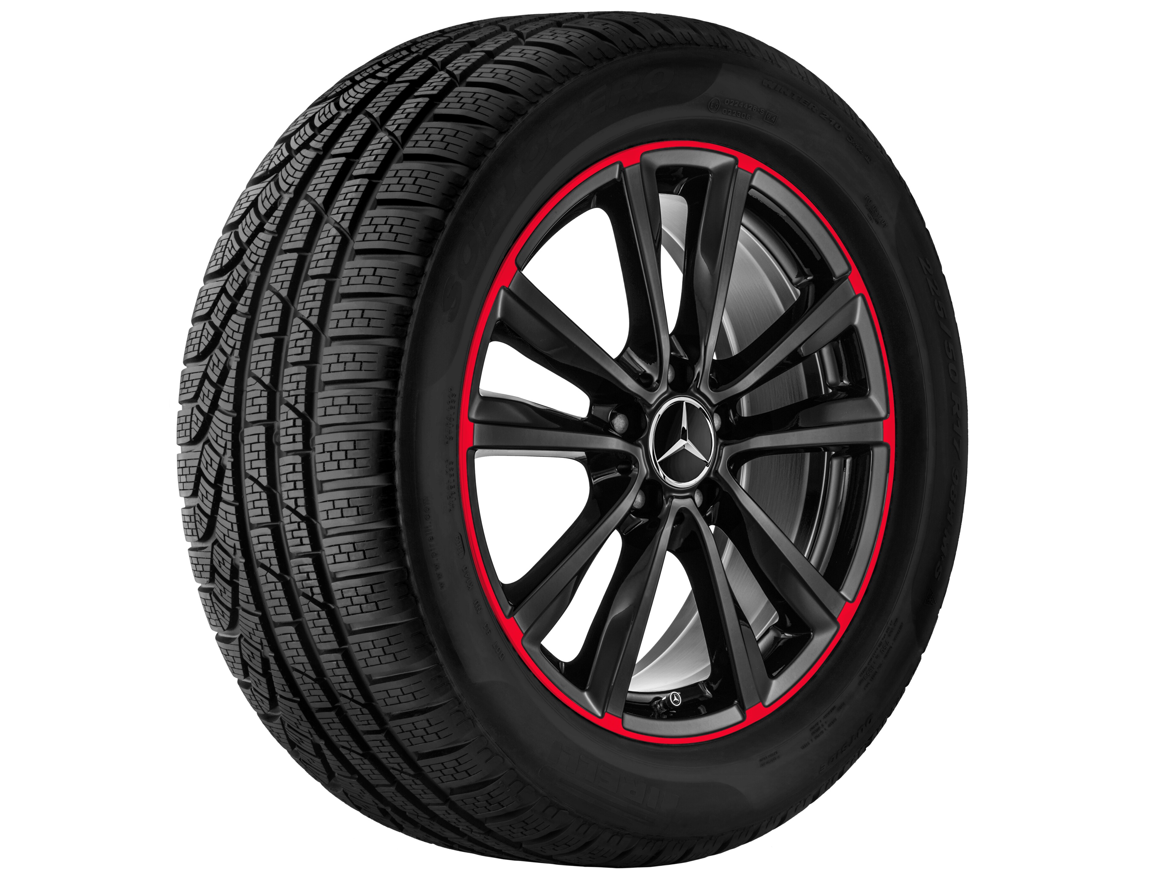 5-Doppelspeichen-Rad, 45,7 cm (18 Zoll), Felgenhor