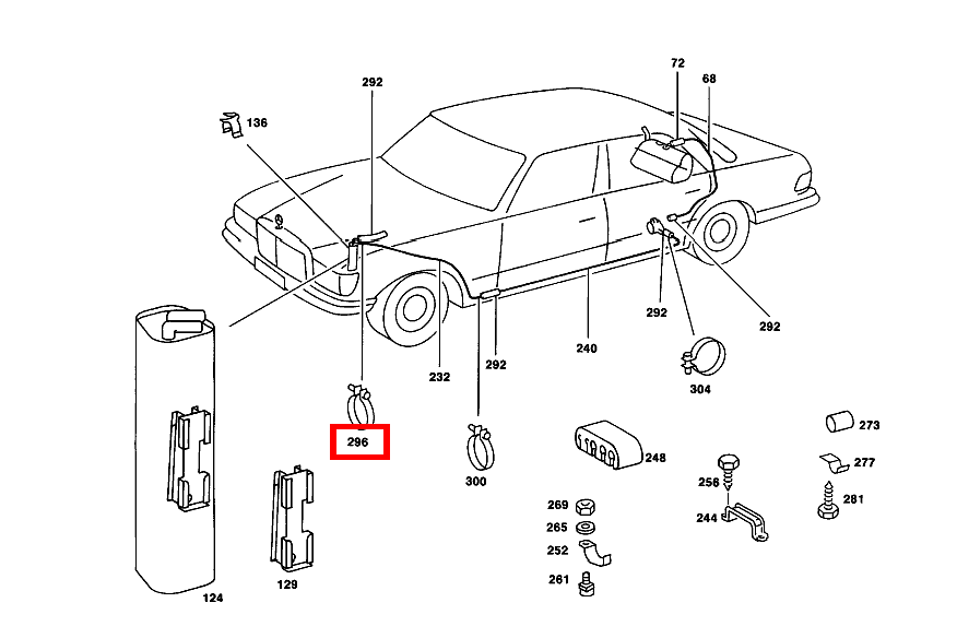 Schelle 12-22 MM 450 SEL 6.9 116 Schelle 12-22 MM 450 SEL 6.9 116