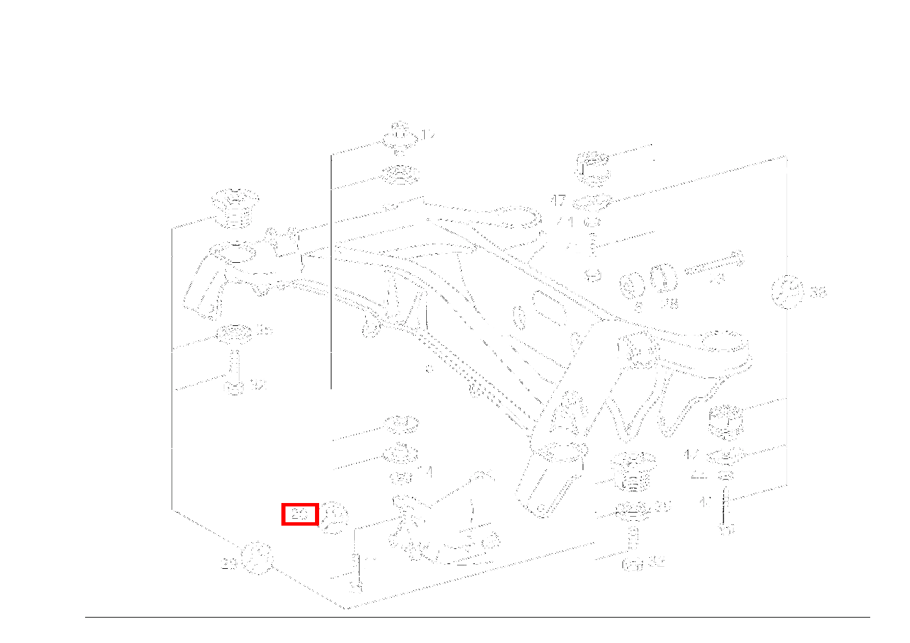 REP.SATZ HA-TRAEGER ACHSGEHAEUSE AN HINTERACHSTRAEGER,VORN C 230 220 REP.SATZ HA-TRAEGER ACHSGEHAEUSE AN HINTERACHSTRAEGER,VORN C 230 220