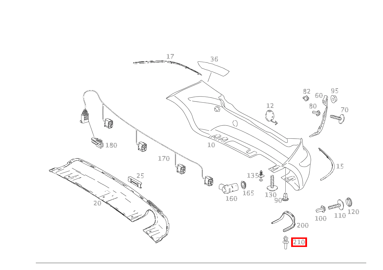 Spreizniet BEFESTIGUNG ZIERBLENDE; 5mm A 200 TURBO COUPE 169 Spreizniet BEFESTIGUNG ZIERBLENDE; 5mm A 200 TURBO COUPE 169