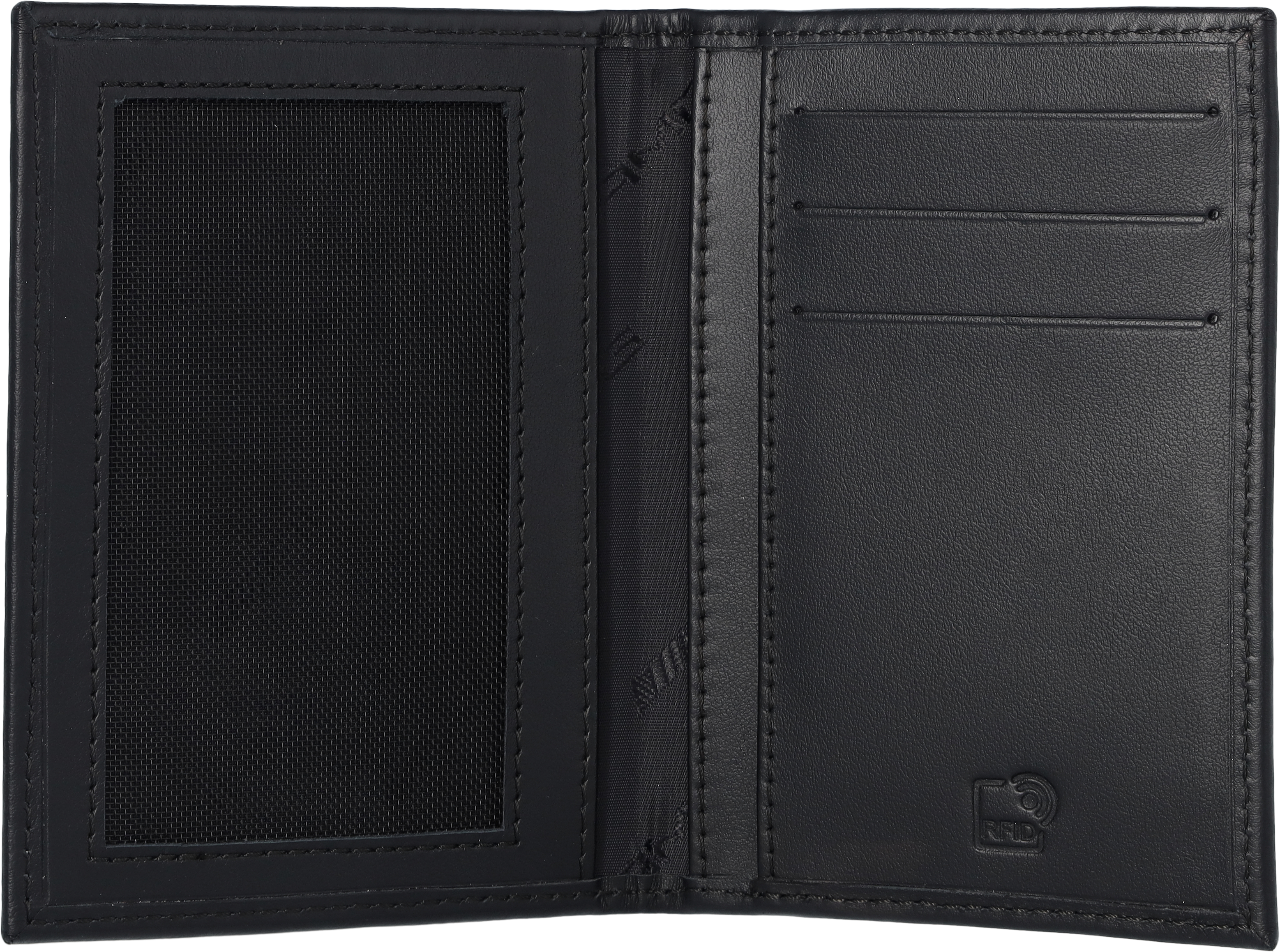 Mercedes-Benz - AMG Fahrzeugscheinmäppchen schwarz, Rindleder