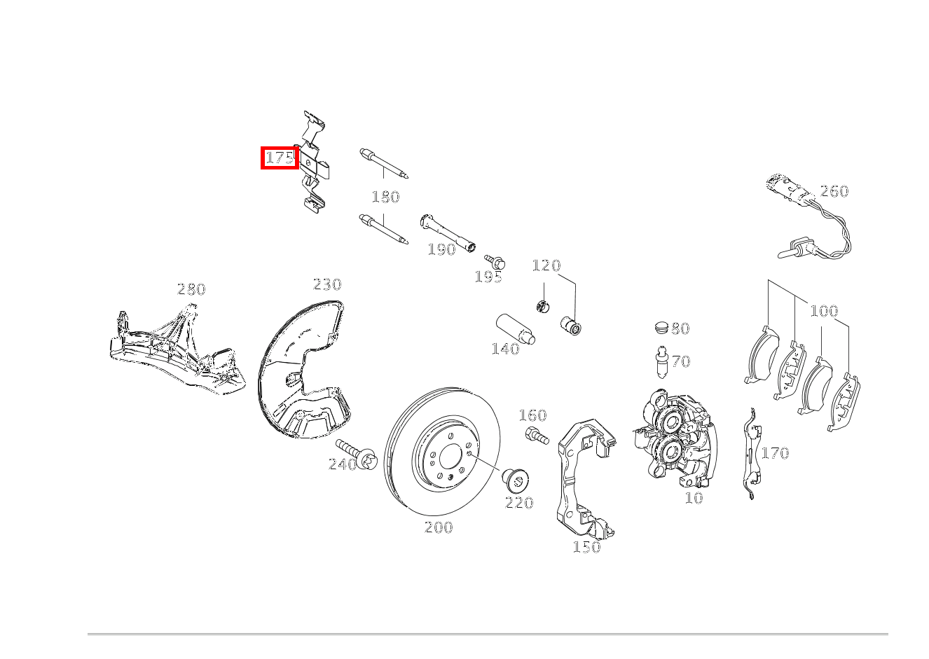 Spreizfeder Mercedes-AMG GLE 63 S 4MATIC Coupé 292 Spreizfeder Mercedes-AMG GLE 63 S 4MATIC Coupé 292