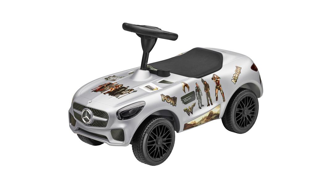 Kinderrutscher Bobby-AMG GT Tribute to Bambi, 2017 silberfarben mit Sticker-Set