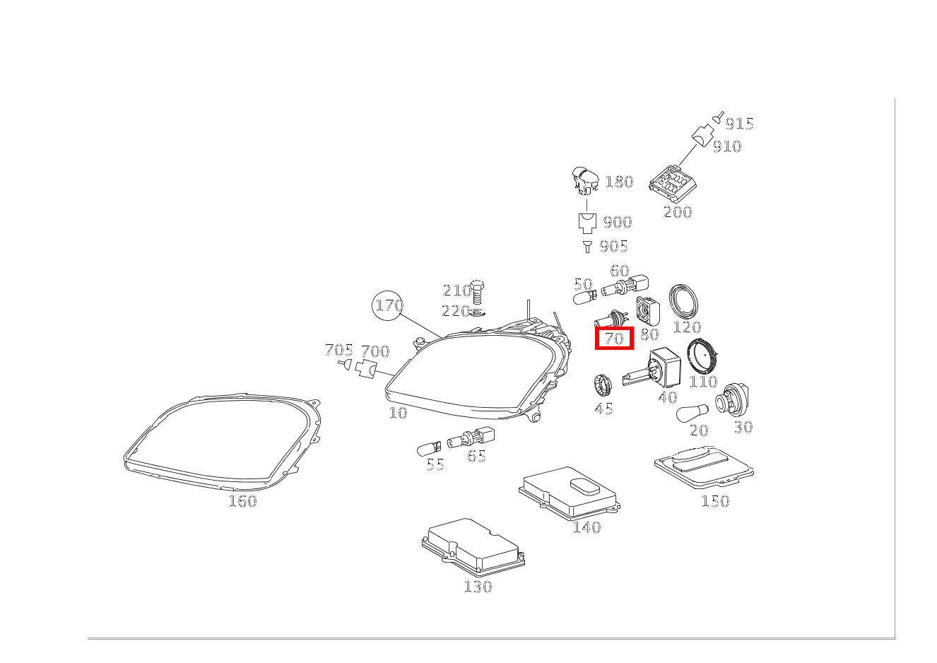 Glühlampe ABBLENDLICHT; H7 12V-55W GL 500 4MATIC Off-Roader 164 Glühlampe ABBLENDLICHT; H7 12V-55W GL 500 4MATIC Off-Roader 164