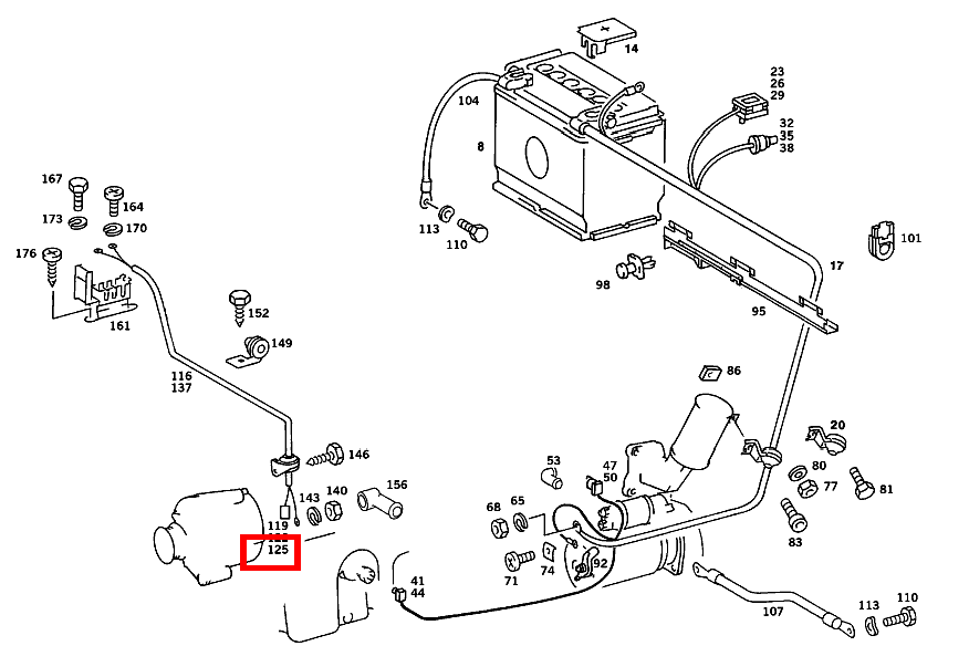 Steckhülse TO 005 545 02 28; 1.0-2.5 MM2 FF6.3 190 D 2.5 Turbo 201 Steckhülse TO 005 545 02 28; 1.0-2.5 MM2 FF6.3 190 D 2.5 Turbo 201