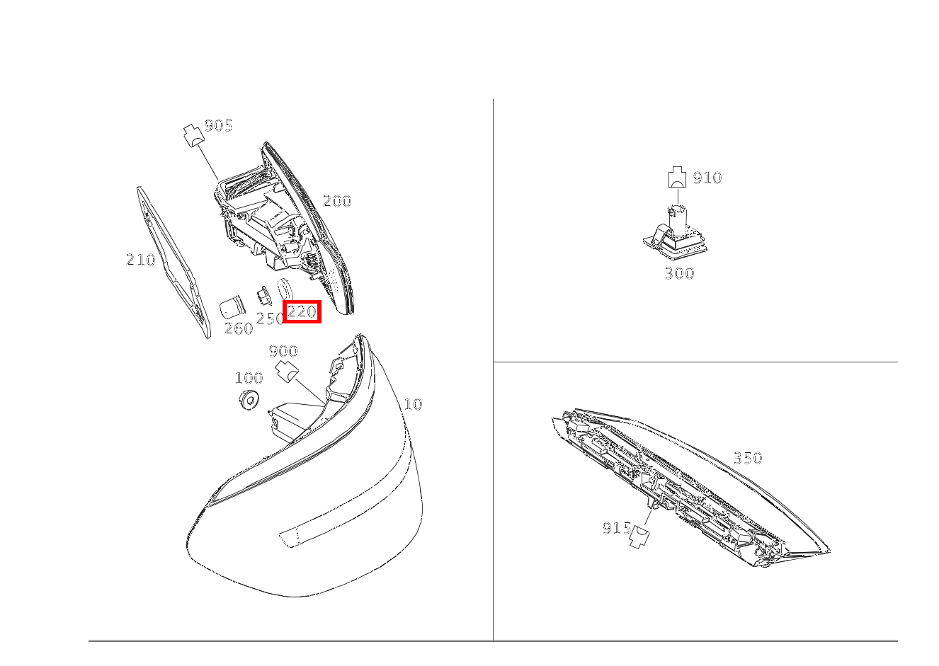 Dichtung Leuchtengehäuse RECHTS Mercedes-AMG GLE 43 4MATIC Coupé 293 Dichtung Leuchtengehäuse RECHTS Mercedes-AMG GLE 43 4MATIC Coupé 293