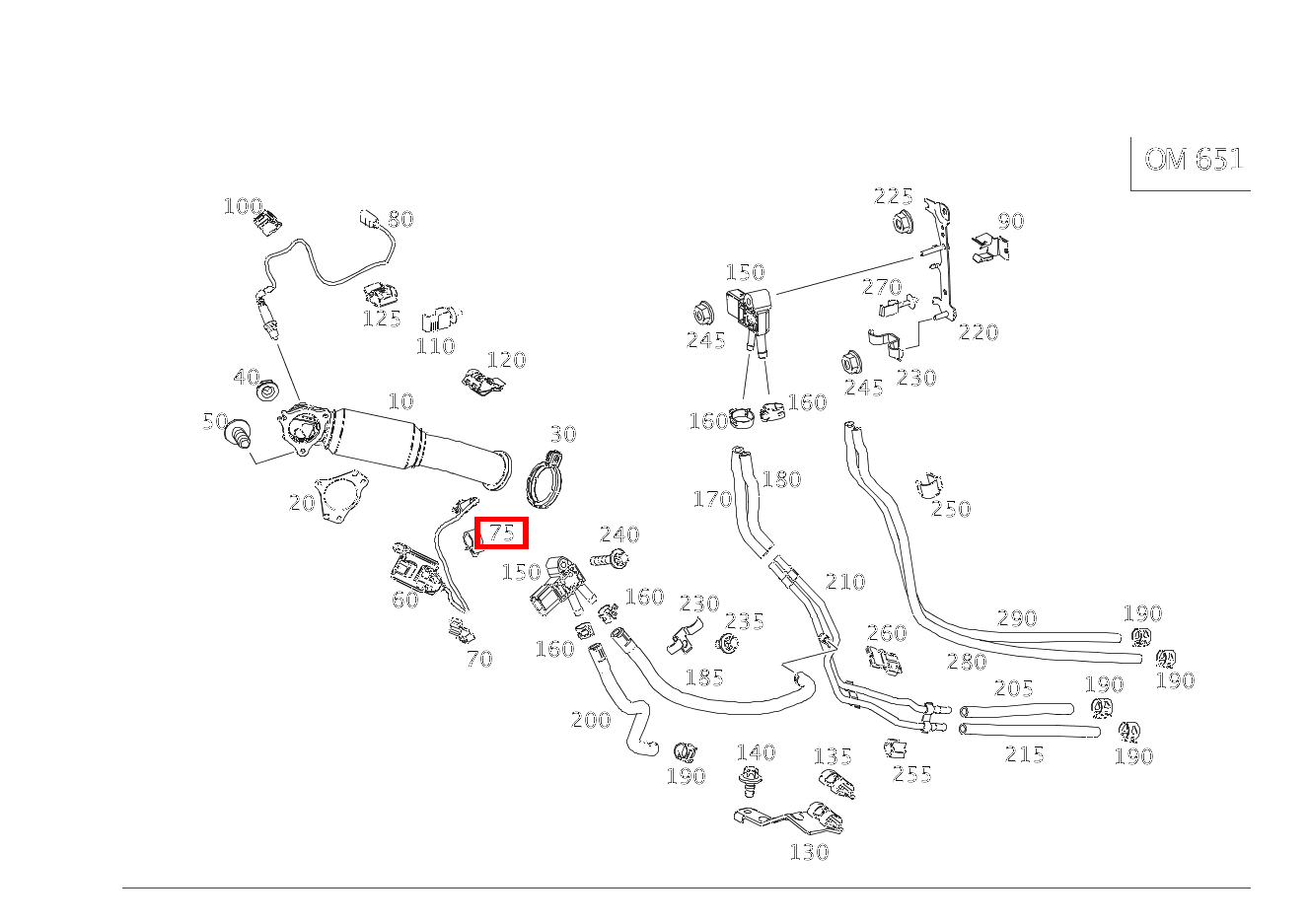 KABELBANDHALTER An Abschirmblech; 6.5X12.8 MM CLA 200 Shooting Brake d 117 KABELBANDHALTER An Abschirmblech; 6.5X12.8 MM CLA 200 Shooting Brake d 117