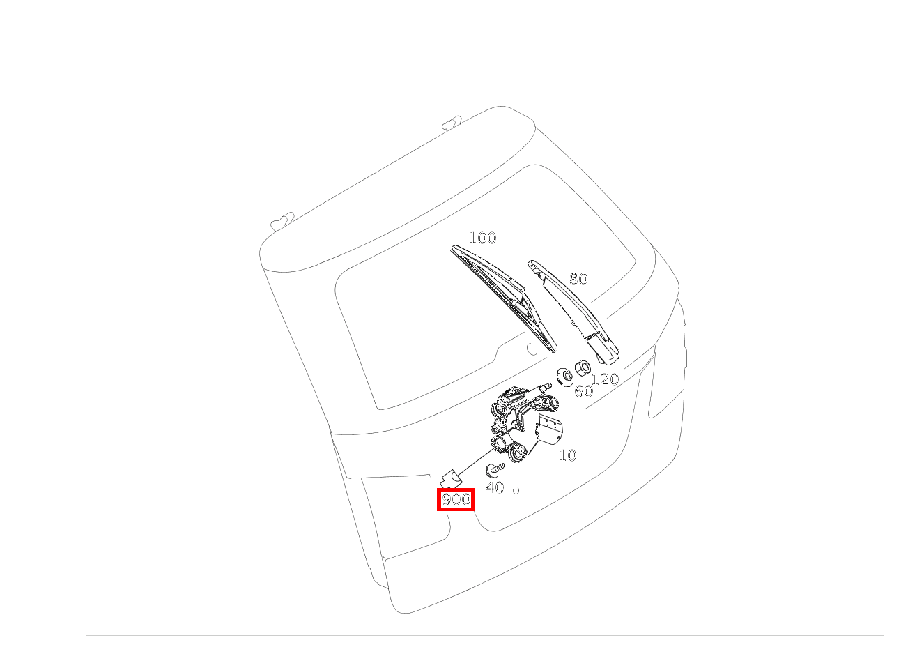 Stecker Wischermotor M6/4; 3-PIN MCP2.8 B220 4M 246