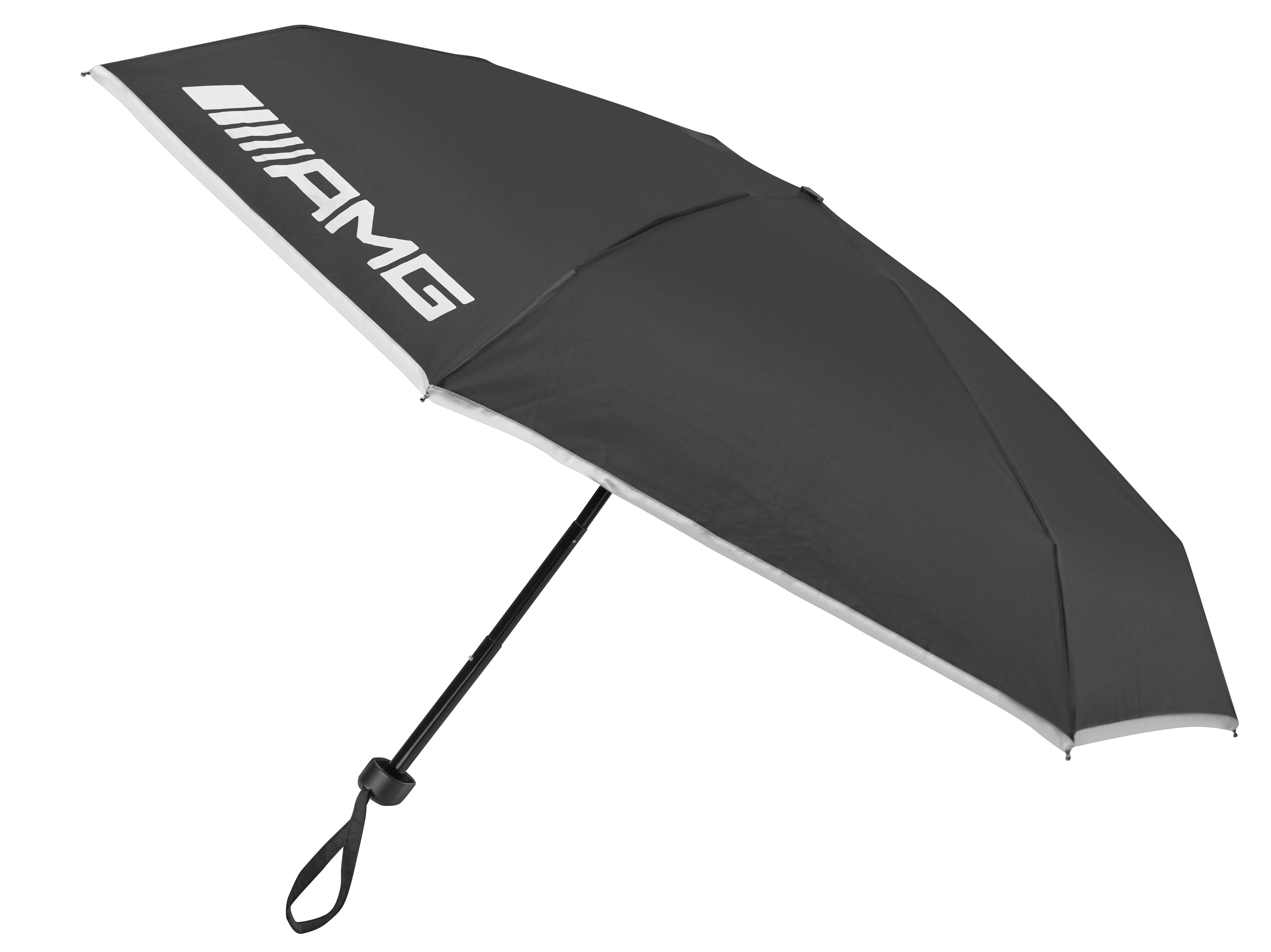 Mercedes-Benz -  AMG Taschenschirm, schwarz/weiß