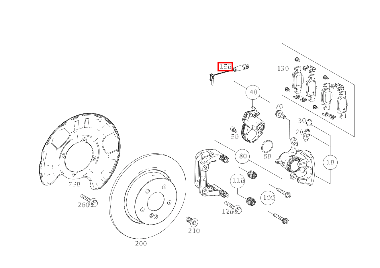 Belagverschleisssensor BREMSVERSCHLEISSANZEIGE Mercedes-AMG GLE 43 4MATIC Coupé 293 Belagverschleisssensor BREMSVERSCHLEISSANZEIGE Mercedes-AMG GLE 43 4MATIC Coupé 293