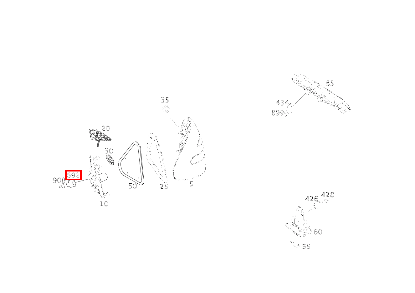Stecker SCHLUSSLEUCHTE LINKS UND RECHTS E3/E4; 7-PIN MCP2.8 E 280 CDI 213 Stecker SCHLUSSLEUCHTE LINKS UND RECHTS E3/E4; 7-PIN MCP2.8 E 280 CDI 213
