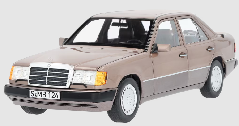 230 E W 124 (1989-1993), Limousine Rosenholz, 1:18 230 E W 124 (1989-1993), Limousine Rosenholz, 1:18