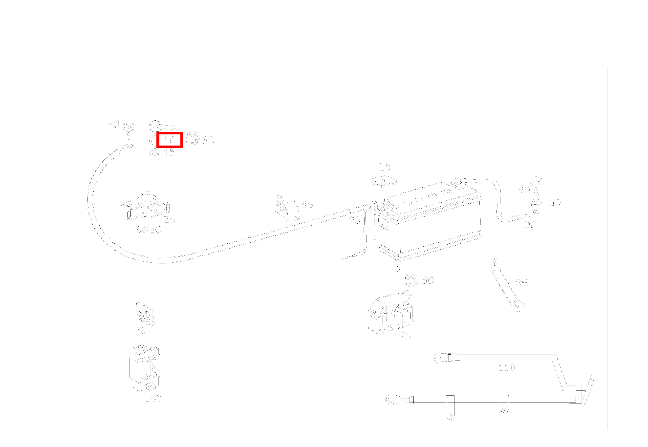 Sechskantmutter LEITUNGSSATZ AN LEITUNGSVERBINDER; M8 SL 600 Roadster mit Automatik 129 Sechskantmutter LEITUNGSSATZ AN LEITUNGSVERBINDER; M8 SL 600 Roadster mit Automatik 129