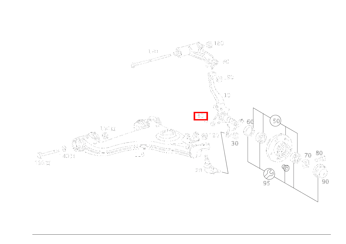 Schutzkappe LENKANSCHLAG E280 210 Schutzkappe LENKANSCHLAG E280 210