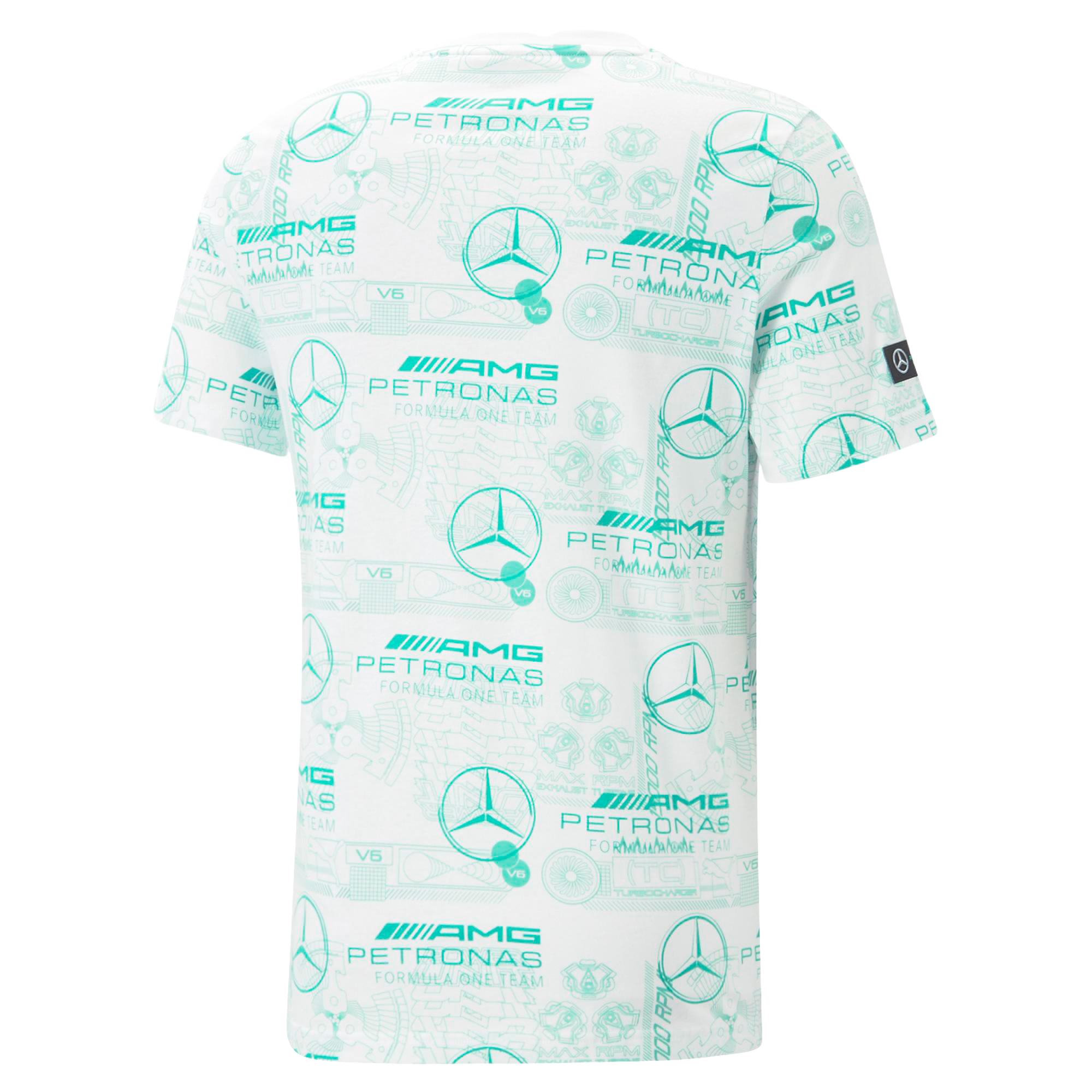 Mercedes-Benz - T-Shirt, Mercedes-AMG F1, weiß