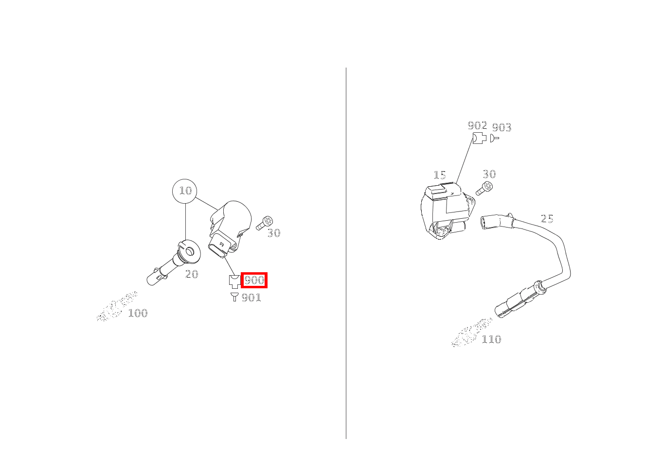 Kupplung, Mechanisch Zündspule T1/1-T1/6; 4-PIN CLC 350 Sportcoupé 203 Kupplung, Mechanisch Zündspule T1/1-T1/6; 4-PIN CLC 350 Sportcoupé 203